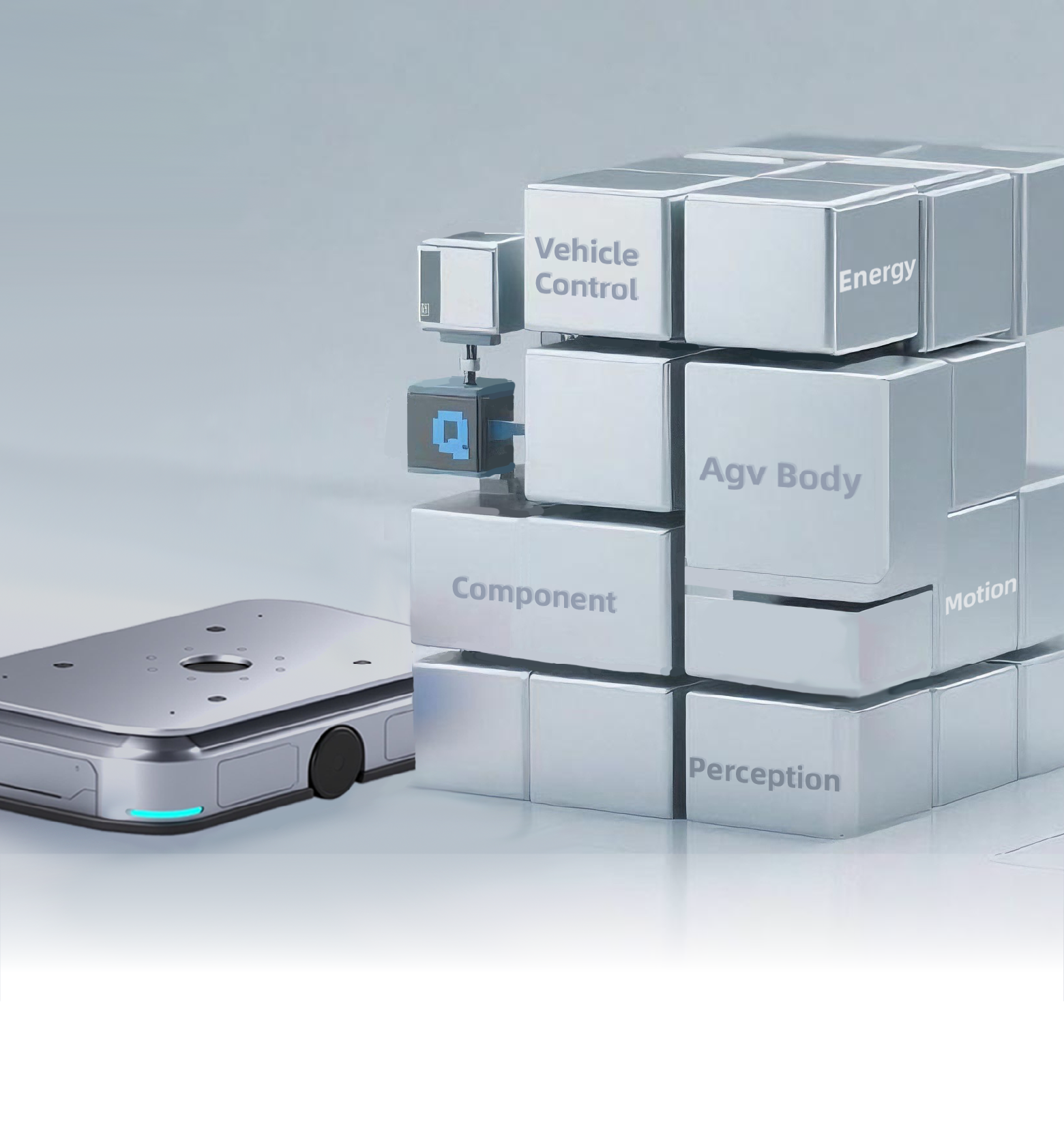 your One-Stop <br/> 							Robot Building <br/> 							Partner